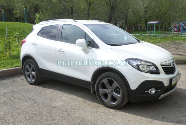 Установка сигнализации Opel Mokka StarLine B94, точки подключения
